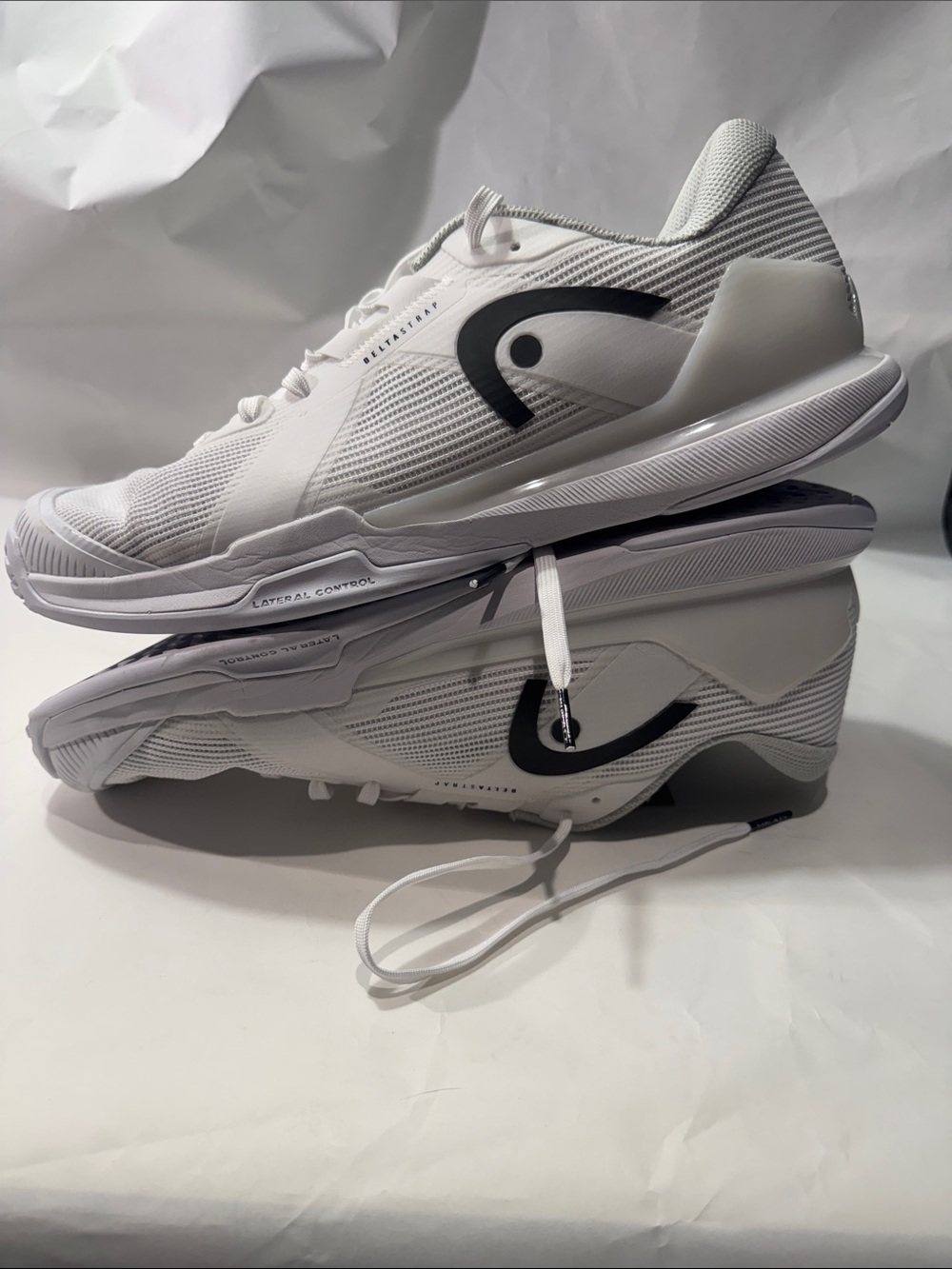 HEAD Sprint Pro 4.0 Wide Men’s Tennis Shoes White Size 12.5 NEW $150 MSRP